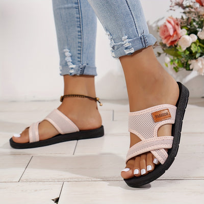 Sienna - Summer Mesh Slide Sandal