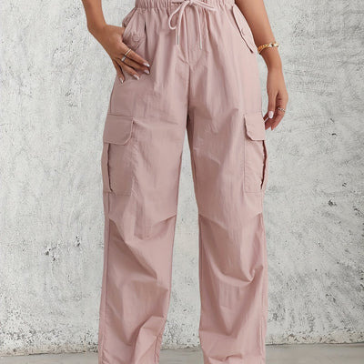 Harlow - High Waist Cargo Pants