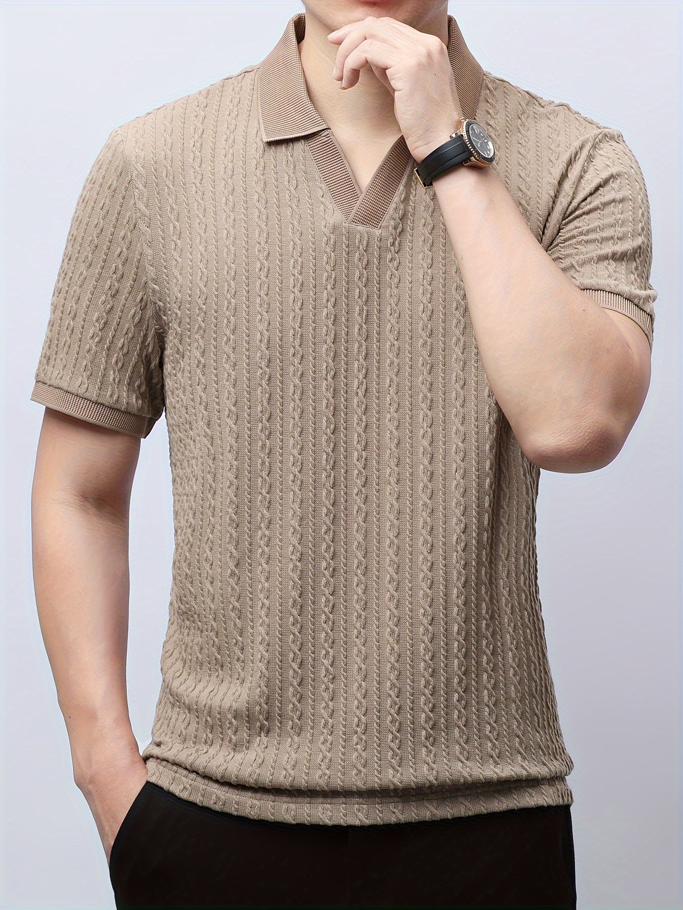 Noah - Timeless V-Neck Polo