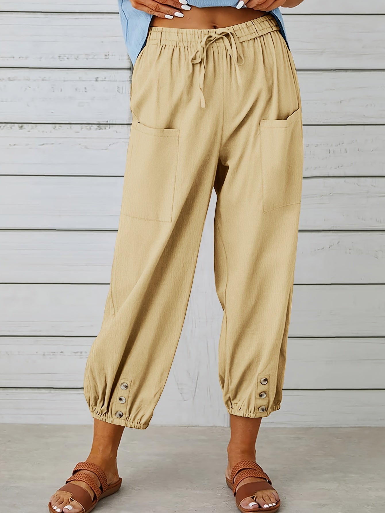 Amara - Summer Capri Trousers