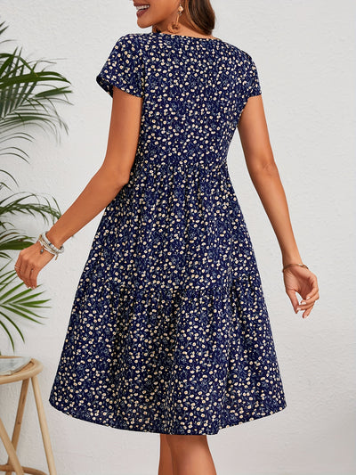 Celeste – Flowing Floral Dress