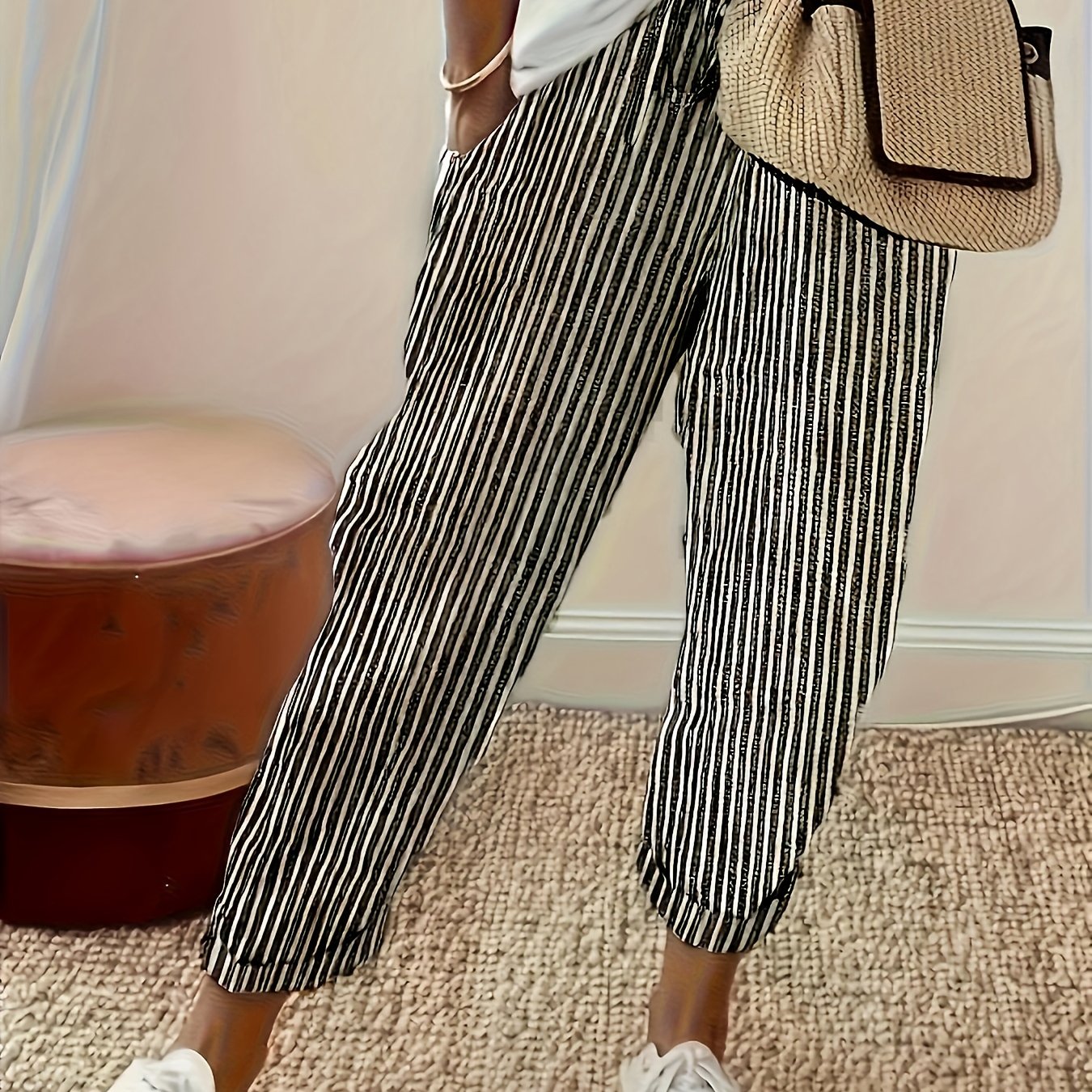 Noa - Relaxed Stripe Pants