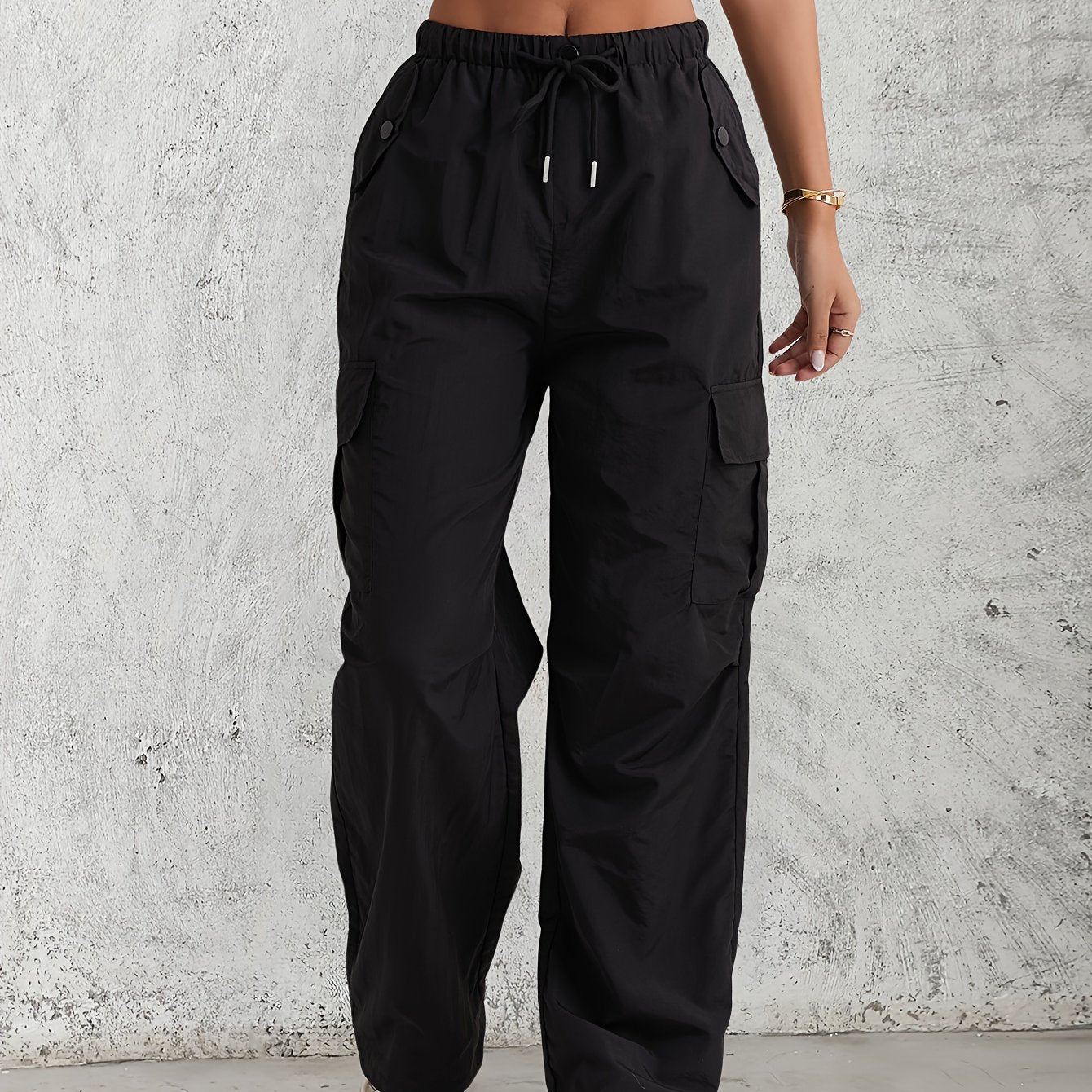 Harlow - High Waist Cargo Pants