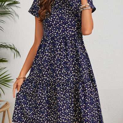 Celeste – Flowing Floral Dress