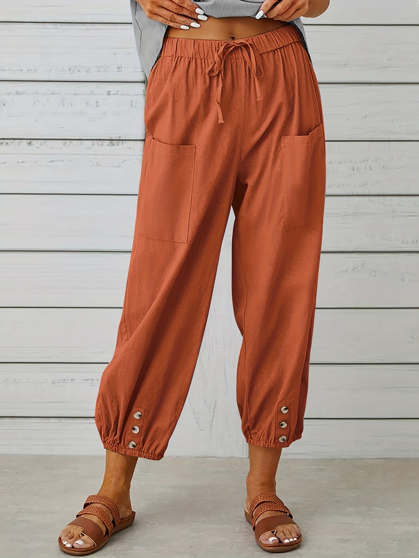 Amara - Summer Capri Trousers