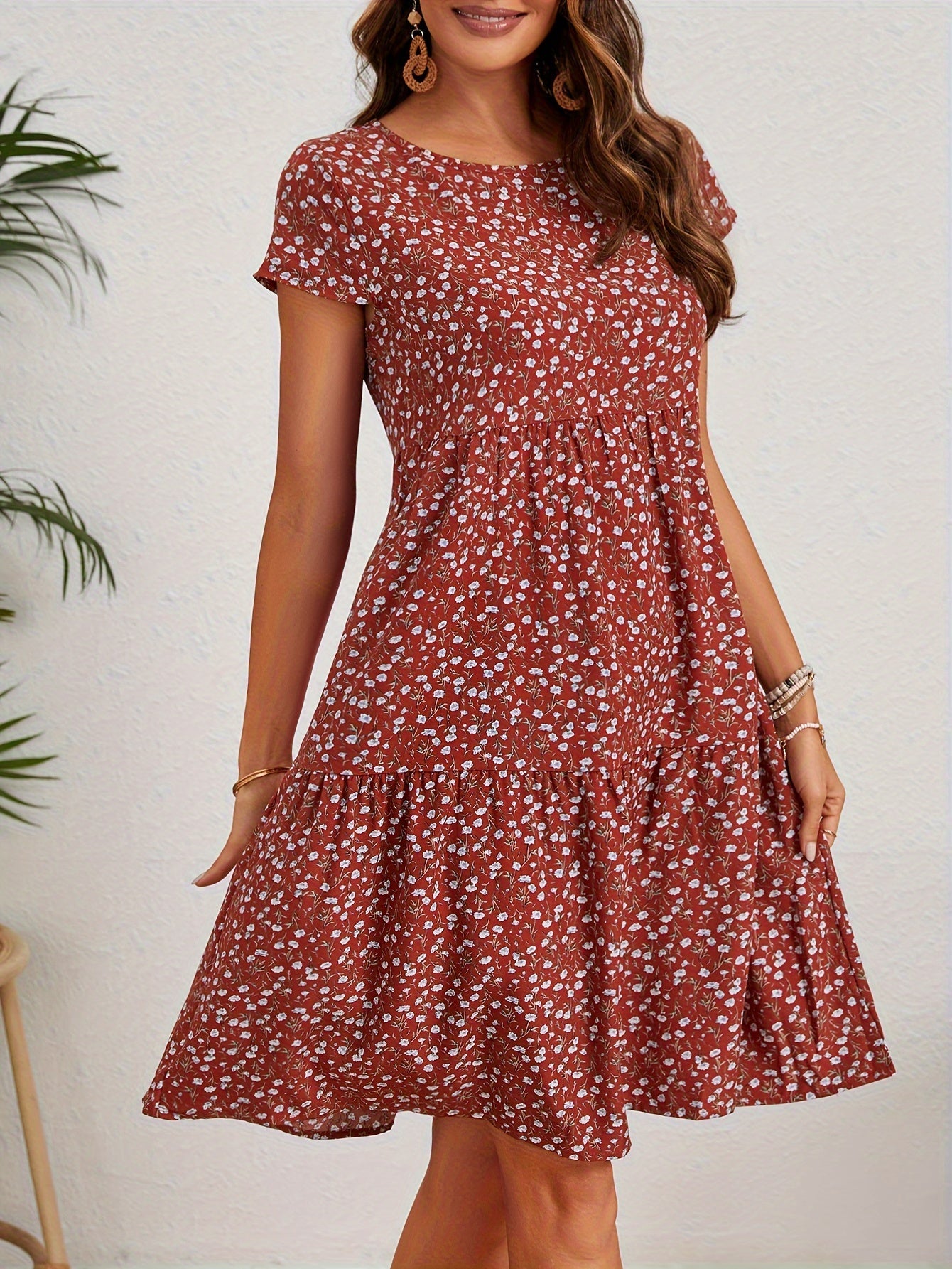 Celeste – Flowing Floral Dress