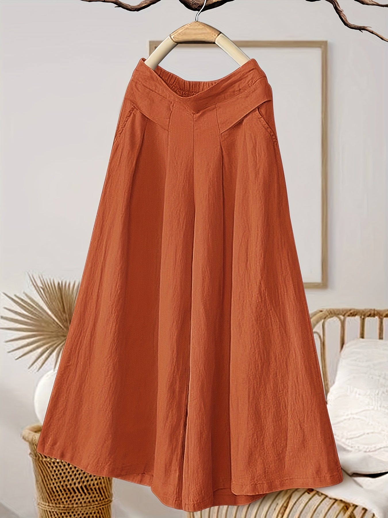 Sienna - Vintage Drape Linen Pants