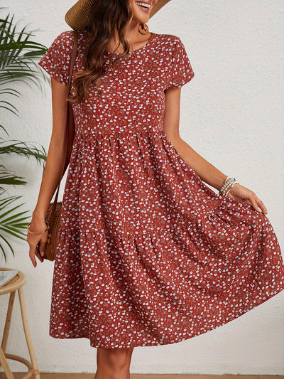 Celeste – Flowing Floral Dress