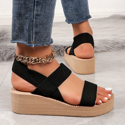 Serena - Summer Wedge Sandals