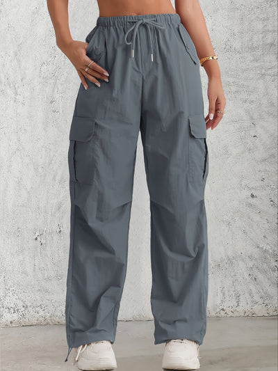 Harlow - High Waist Cargo Pants