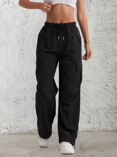 Harlow - High Waist Cargo Pants