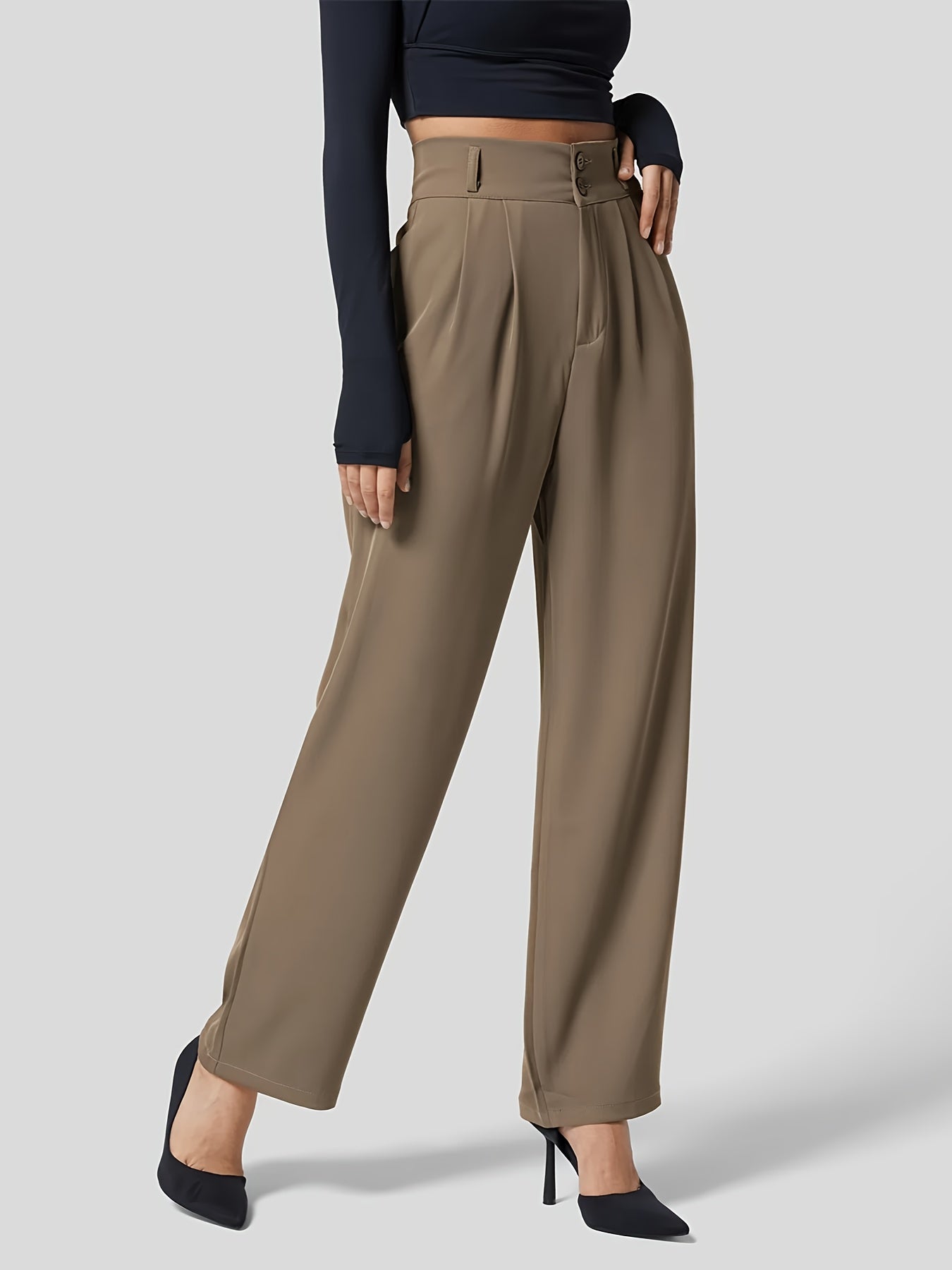 Vesper - Women's Modern Pleated Pants