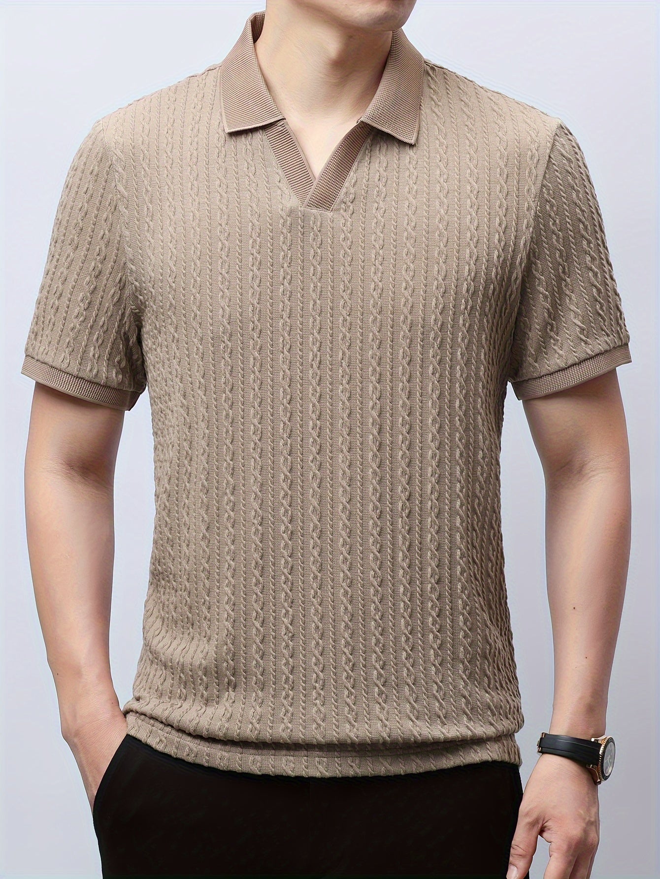 Noah - Timeless V-Neck Polo