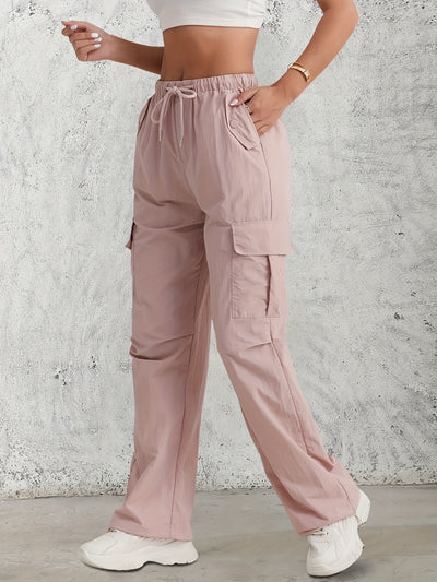 Harlow - High Waist Cargo Pants