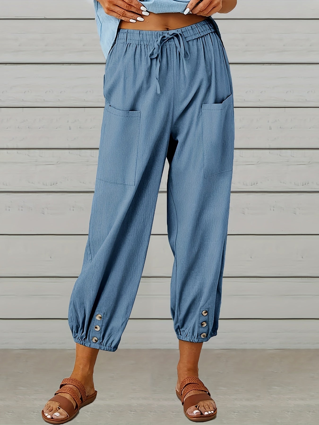 Amara - Summer Capri Trousers