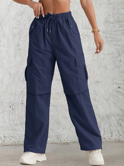 Harlow - High Waist Cargo Pants