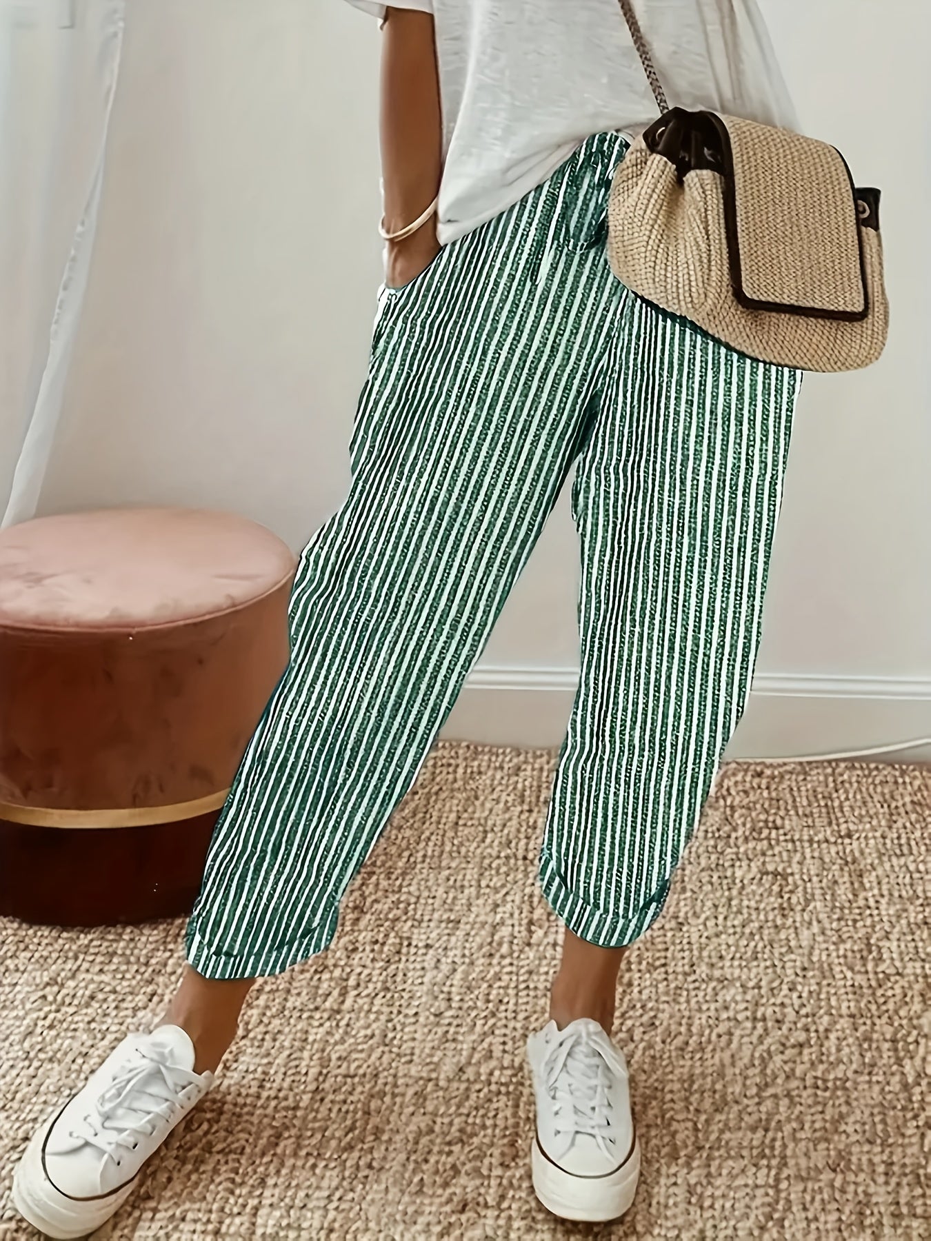 Noa - Relaxed Stripe Pants