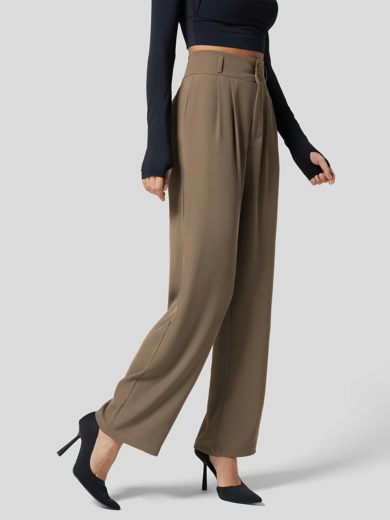 Vesper - Women's Modern Pleated Pants