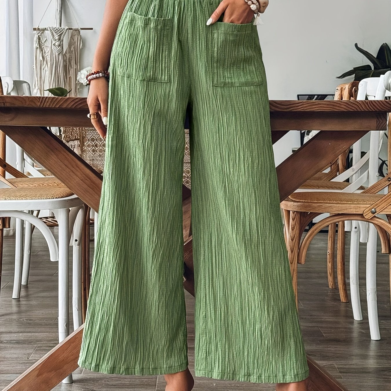 Elyse - Woven Tapered Trousers