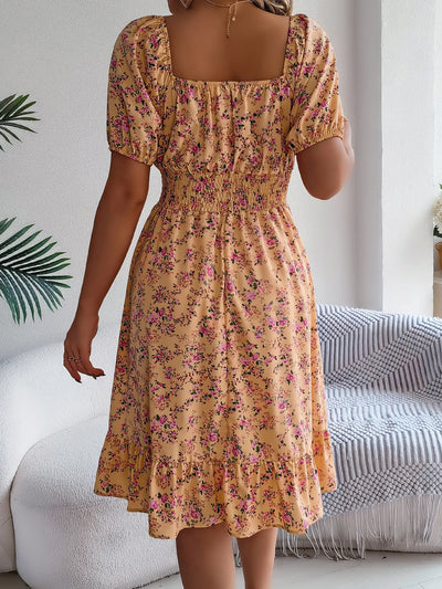 Ava - Boho Floral Dress