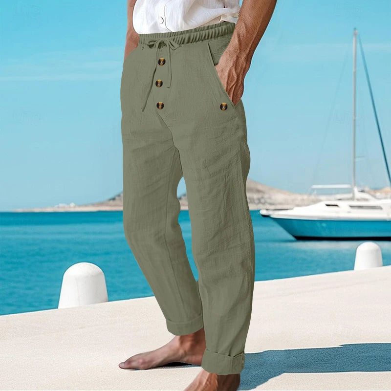 Alden - Men's Relaxed Cotton Pants