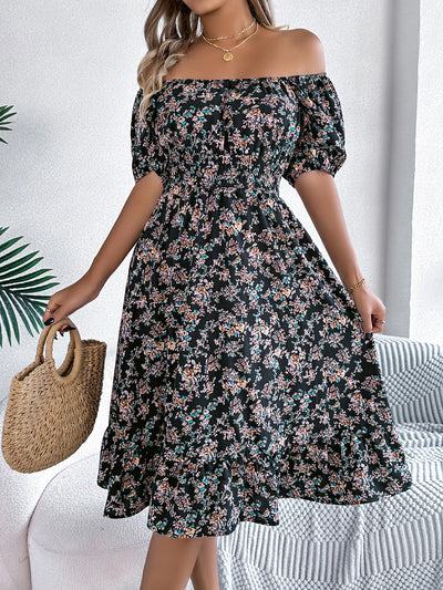 Ava - Boho Floral Dress