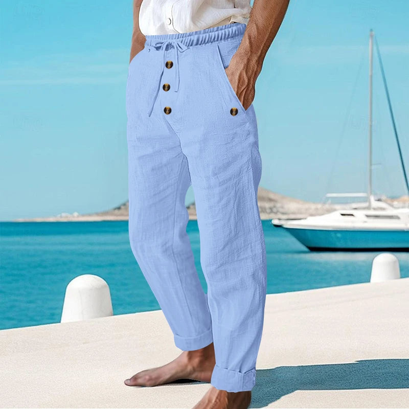 Alden - Men's Relaxed Cotton Pants