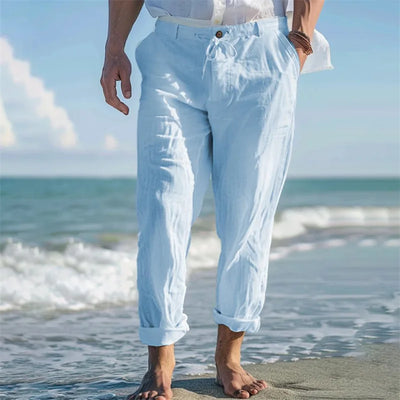 Arlo - Men's Relaxed Linen Trousers