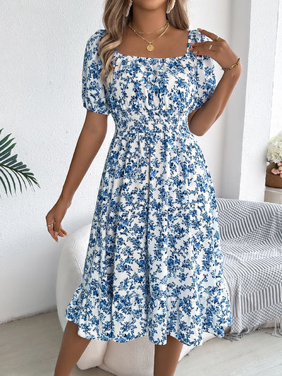 Ava - Boho Floral Dress