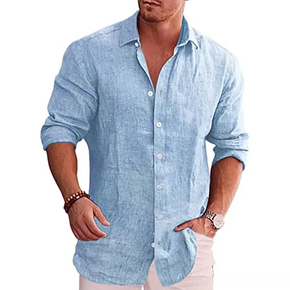 Vireo - Cotton-Linen Breeze Shirt