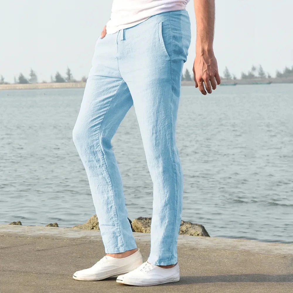 Atlas - Summer Cotton Linen Pants