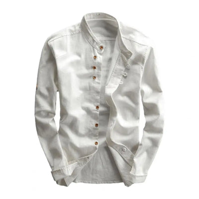 Elio - Premium Mandarin Collar Shirt