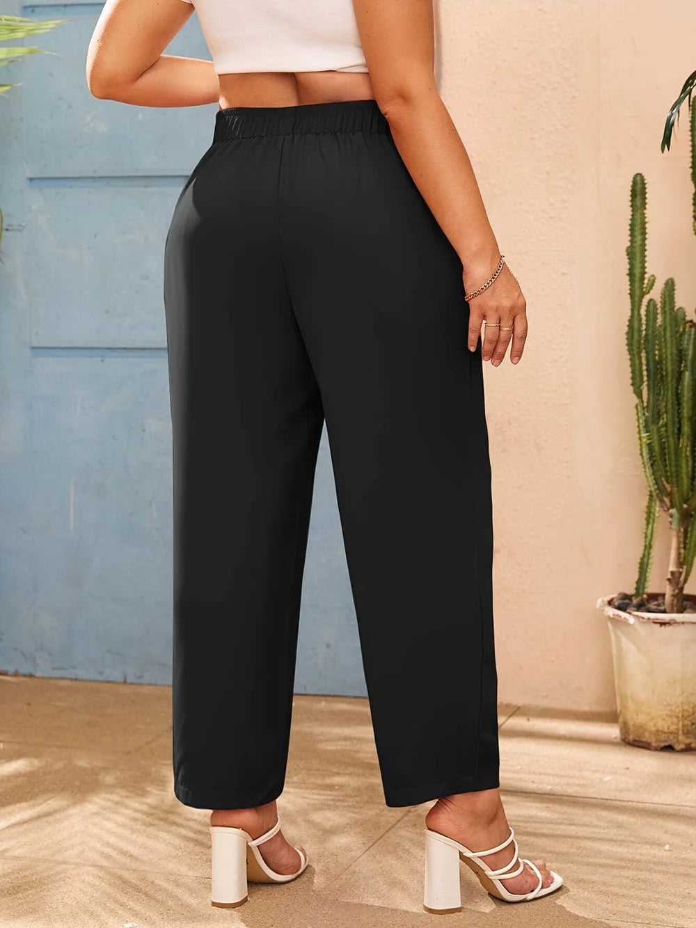 Verona | Plus Size Loose Wide-Leg Pants