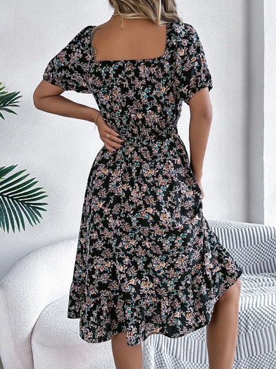 Ava - Boho Floral Dress