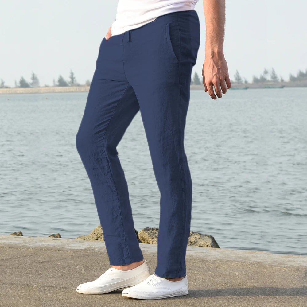 Atlas - Summer Cotton Linen Pants