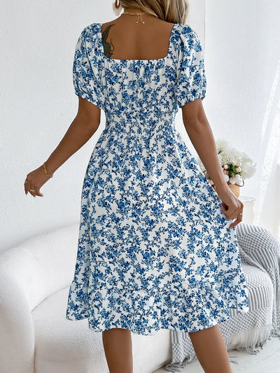 Ava - Boho Floral Dress