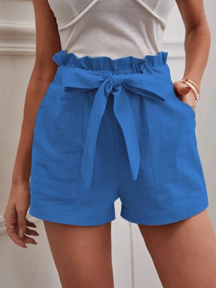 Lota - Effortless Ribbon Shorts