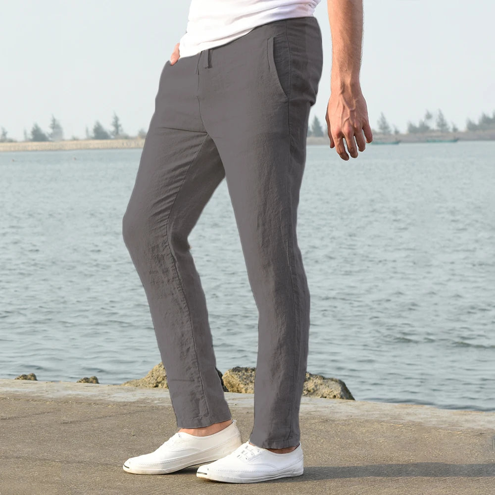 Atlas - Summer Cotton Linen Pants