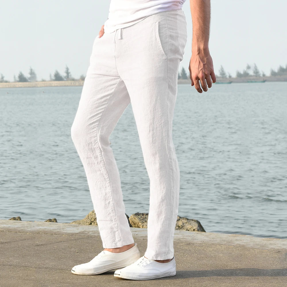 Atlas - Summer Cotton Linen Pants