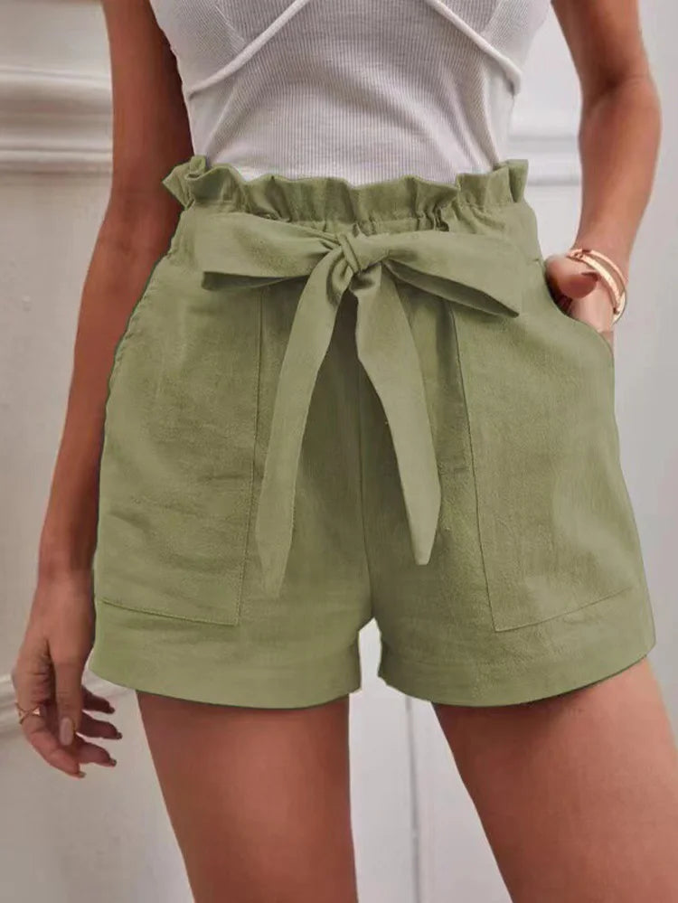 Lota - Effortless Ribbon Shorts