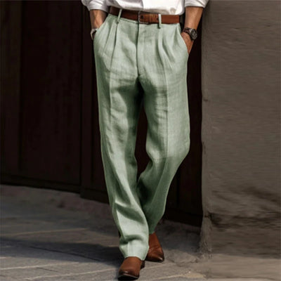 Hampton - Men's Pleated Trousers