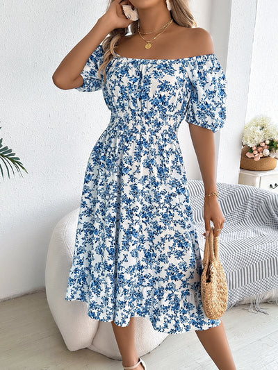 Ava - Boho Floral Dress