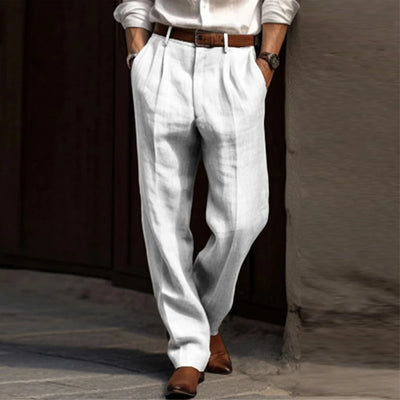 Hampton - Men's Pleated Trousers