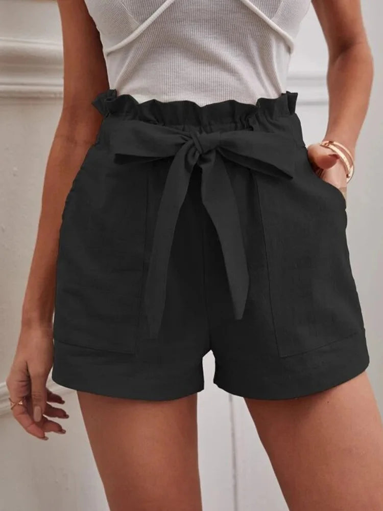 Lota - Effortless Ribbon Shorts