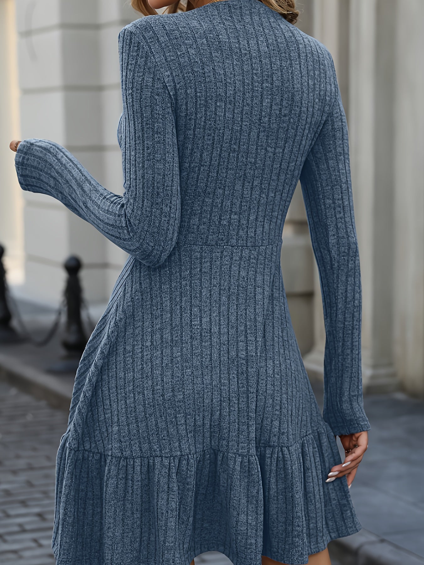 Vienna - Ruffle Charm Midi Dress