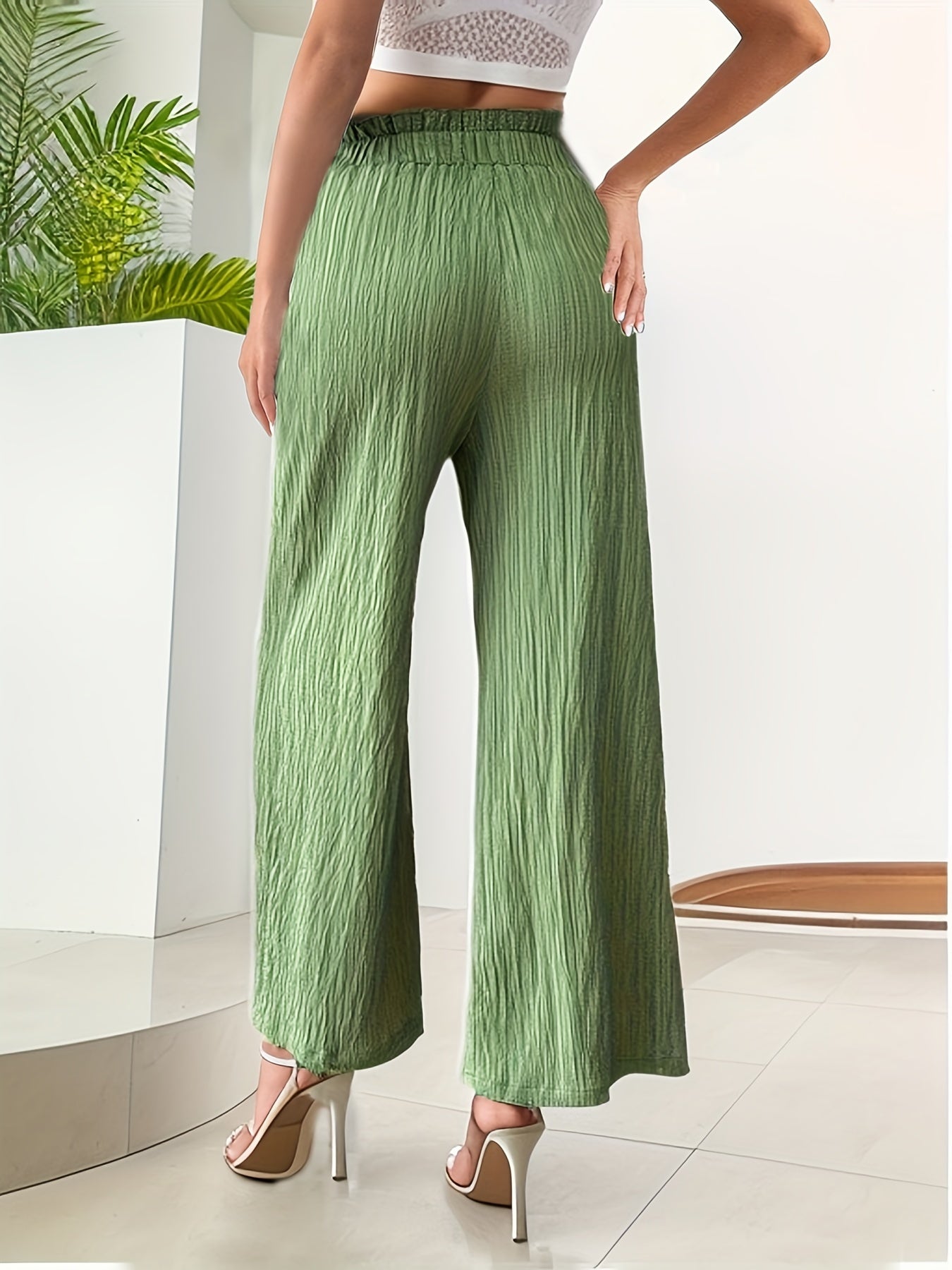 Elyse - Woven Tapered Trousers