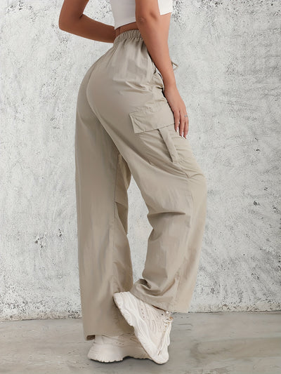 Harlow - High Waist Cargo Pants