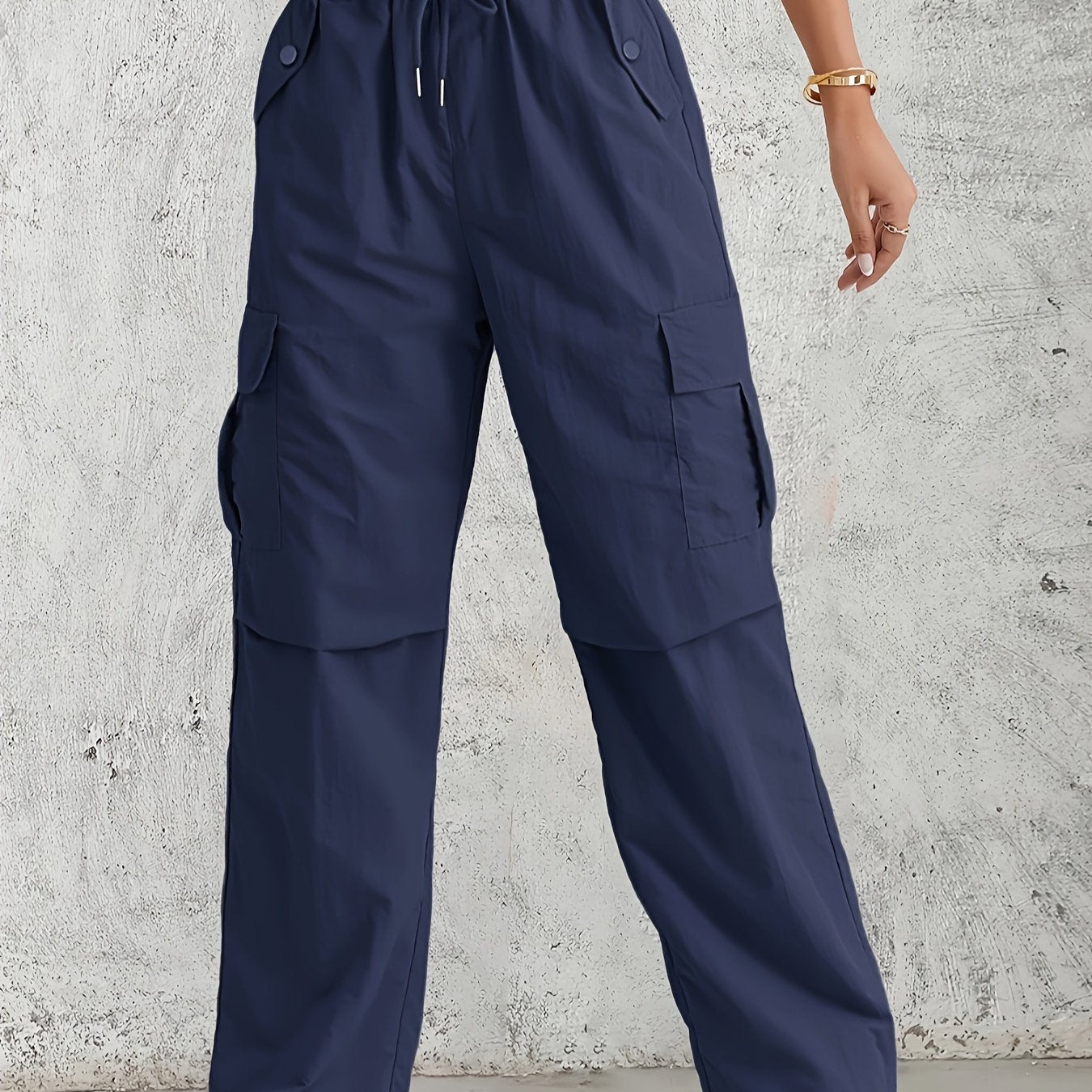 Harlow - High Waist Cargo Pants