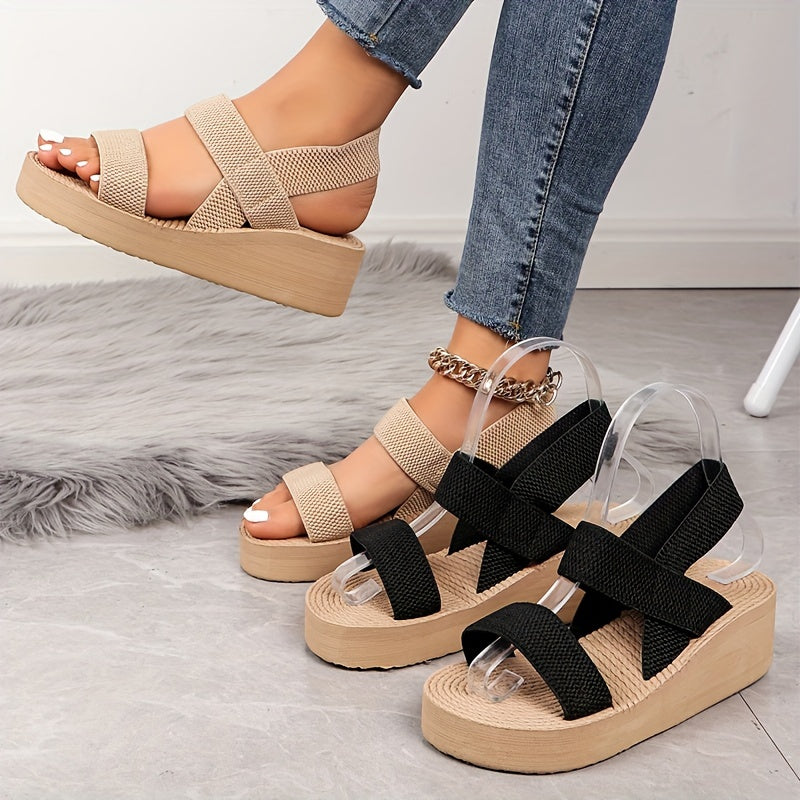 Serena - Summer Wedge Sandals