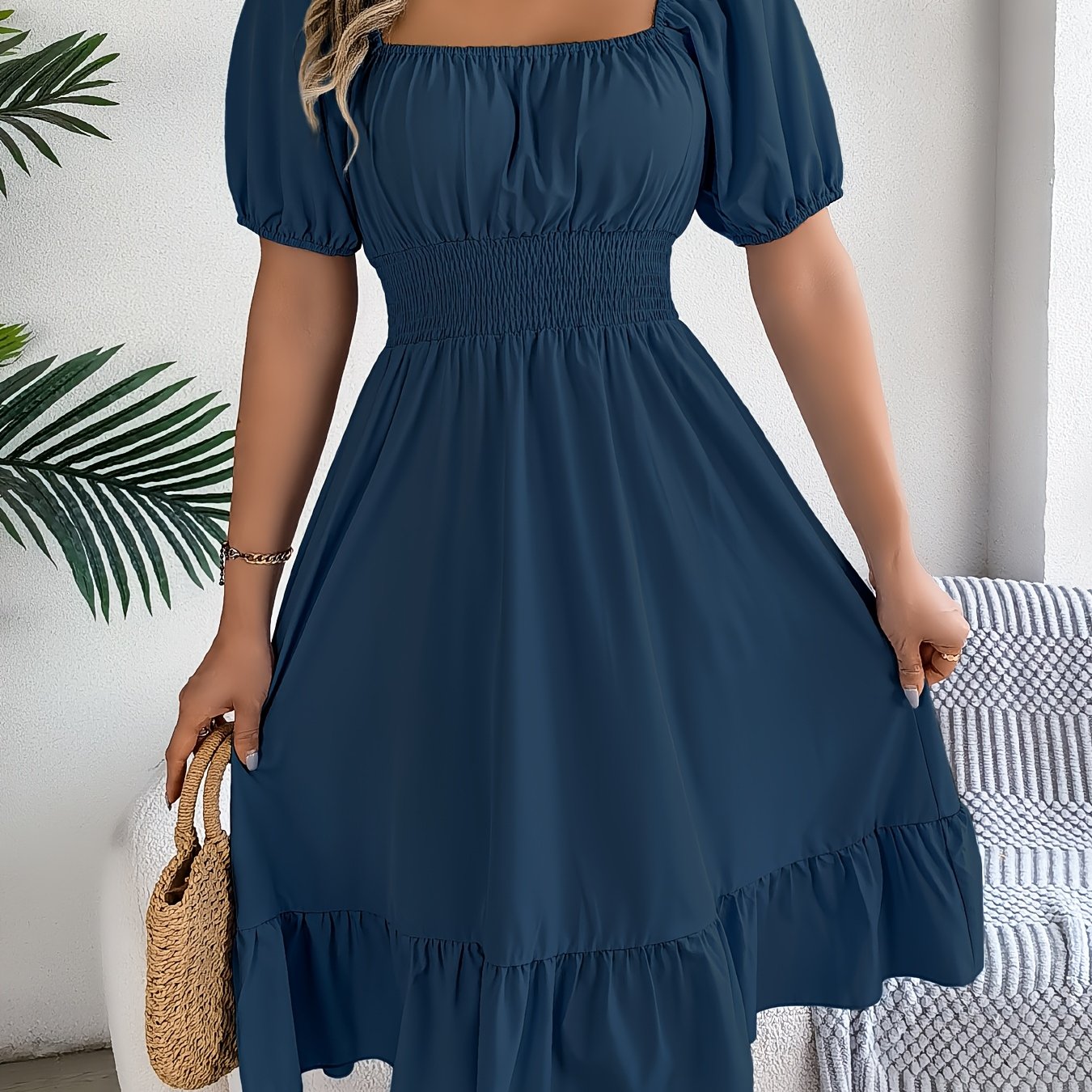 Elara - Flowy Ruffle Dress